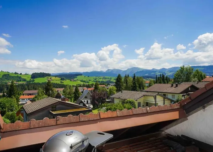 아파트 - Modernes Zuhause Mit Allgaeu Aussicht 오베로이테